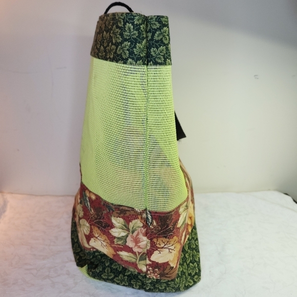 Handmade quilted shopping bag - Picture 3 of 6